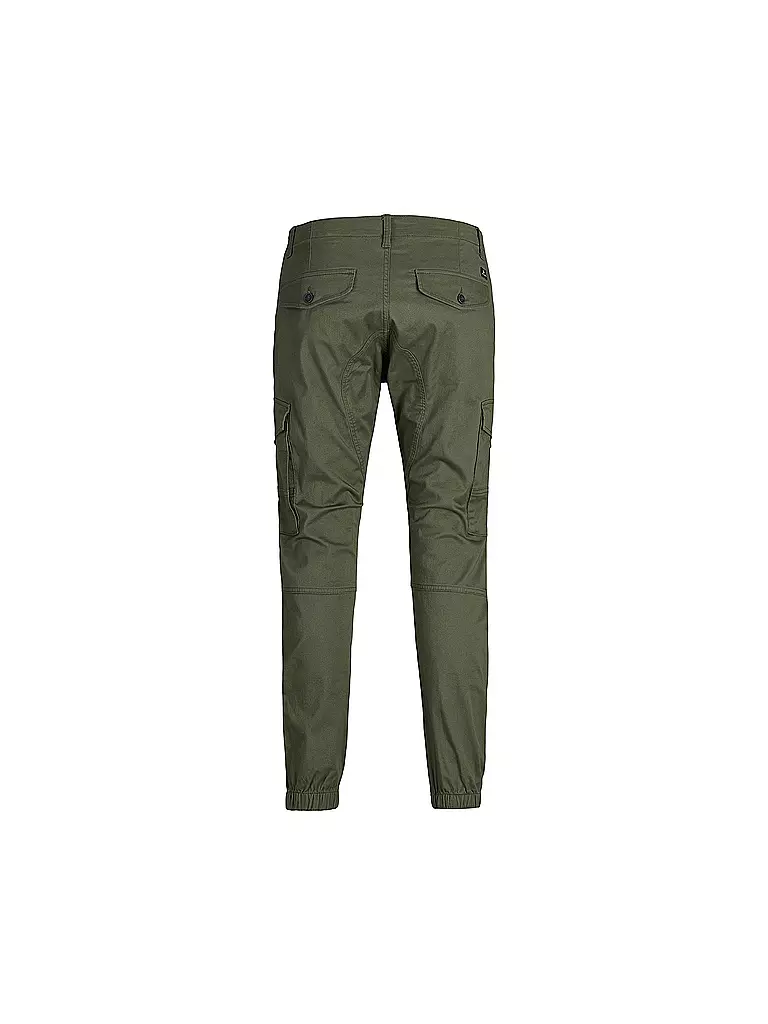 JACK & JONES | Pantalones cargo para niño JJIPAUL JJFLAKE | Oliva