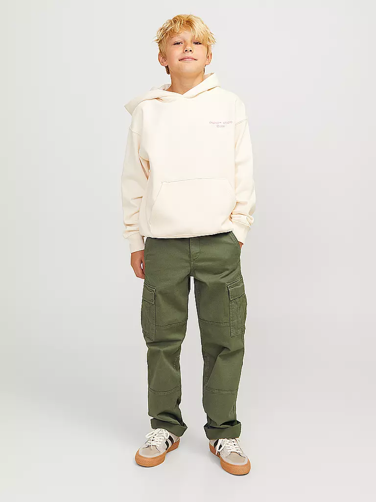 JACK & JONES | Pantalones cargo para niño JPSTKANE JJHARLOW | Oliva