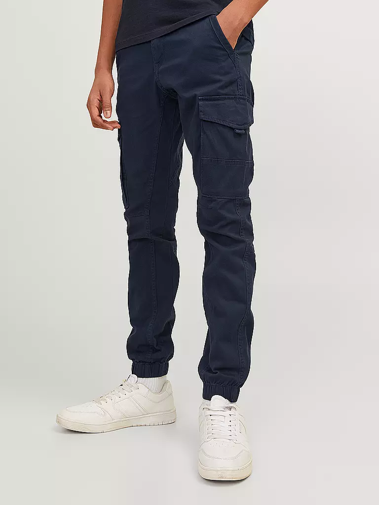 JACK & JONES | Pantalones cargo slim fit JJIPAUL para niño | Azul