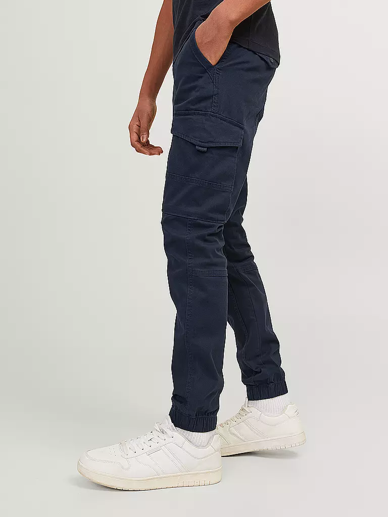 JACK & JONES | Pantalones cargo slim fit JJIPAUL para niño | Azul