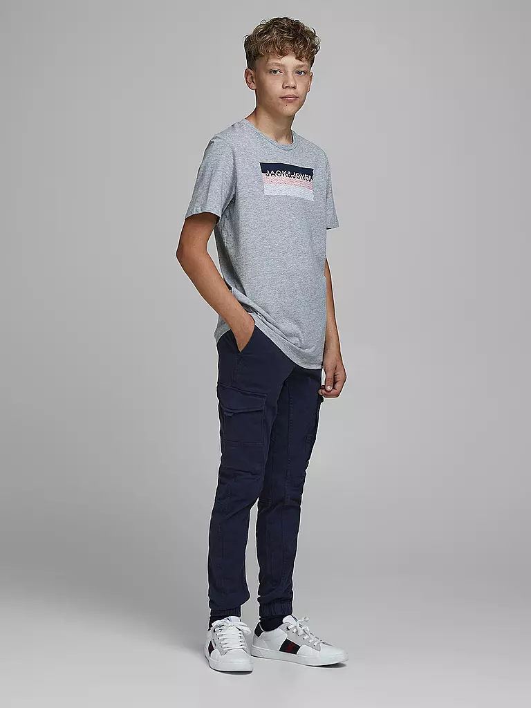 JACK & JONES | Pantalones cargo slim fit JJIPAUL para niño | Azul