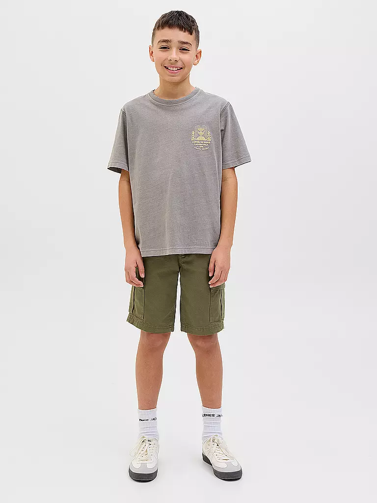 JACK & JONES | Pantalones cortos cargo JPSTCOLE para niño | Oliva