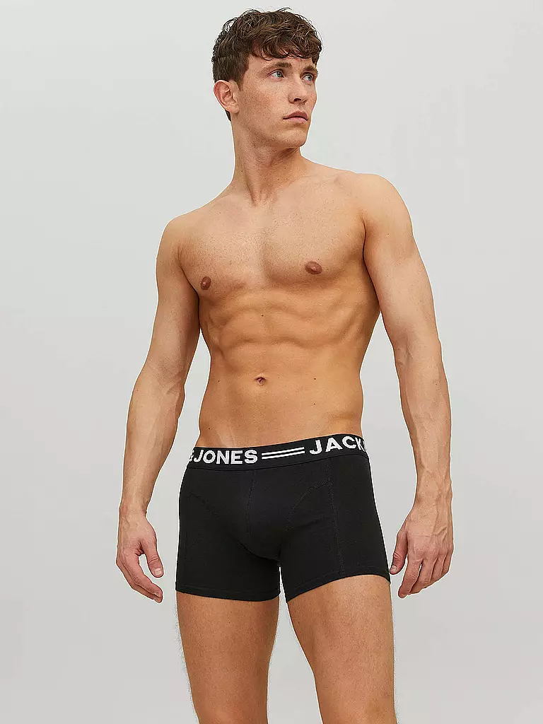 JACK & JONES | Pantalones Paquete de 3 Sense | Negro