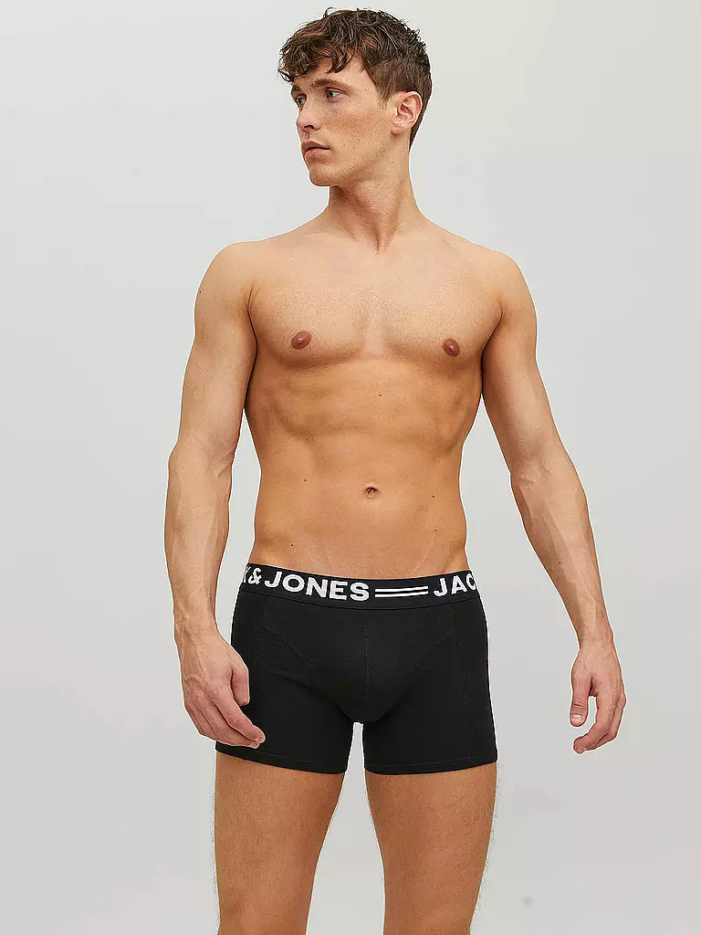 JACK & JONES | Pantalones Paquete de 3 Sense | Negro