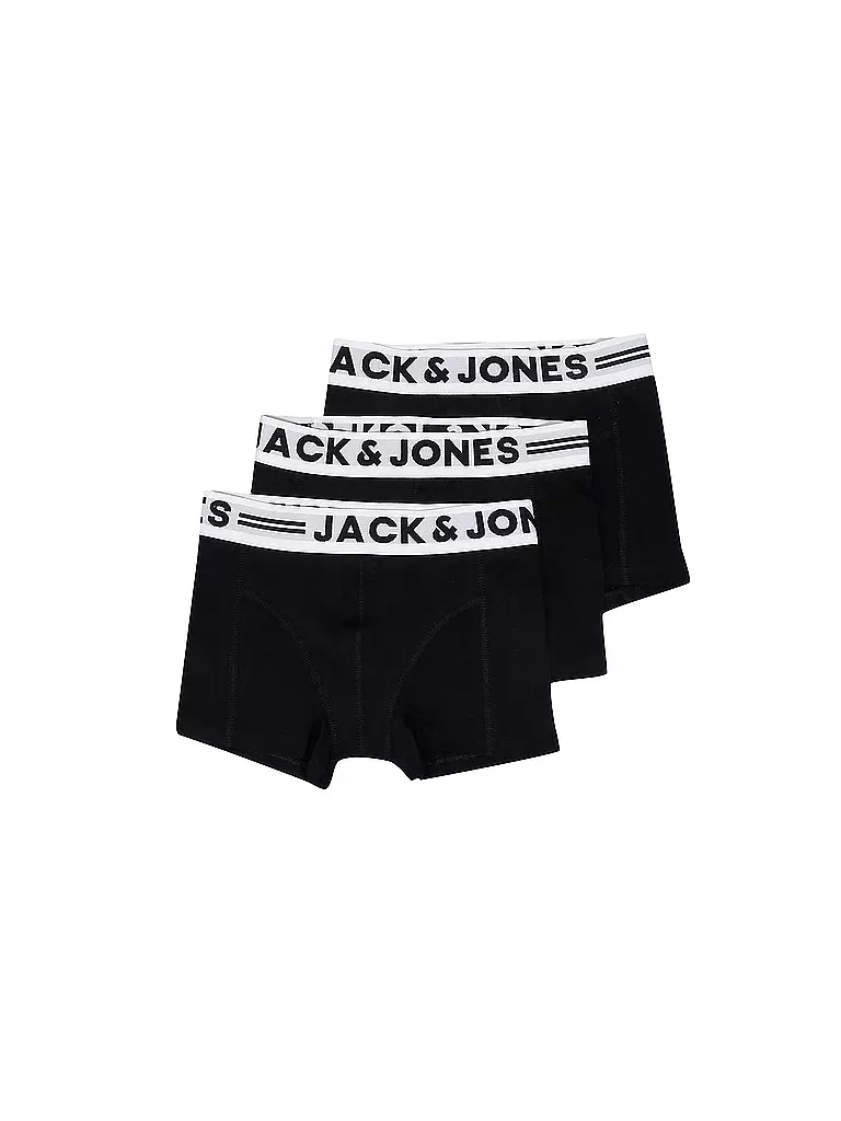 JACK & JONES | Pantalones para niño, paquete de 3 | Negro