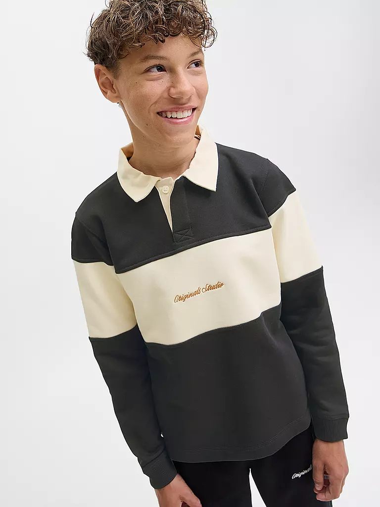 JACK & JONES | Polo de niño JORNORREBRO | Negro