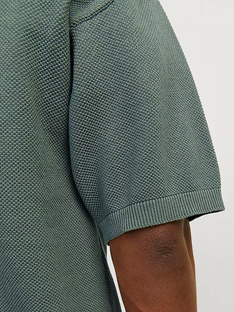 JACK & JONES | Poloshirt JORLINEN | Petróleo