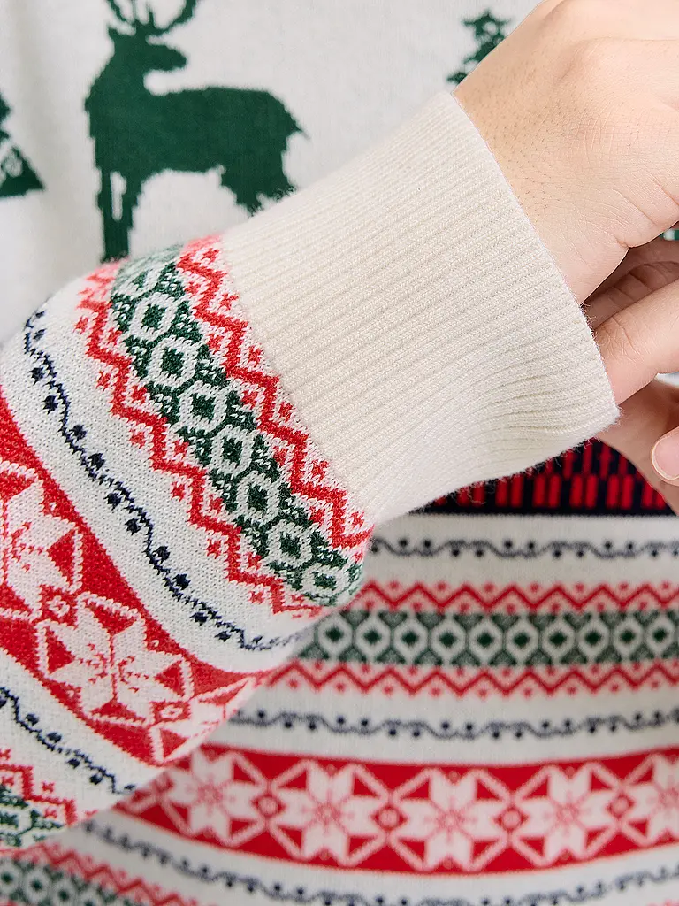 JACK & JONES | Producto: Jersey JJXMAS | Verde oscuro