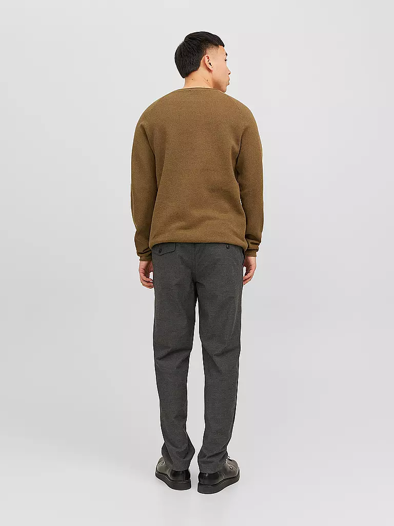 JACK & JONES | Pullover JJEHILL | hellbraun