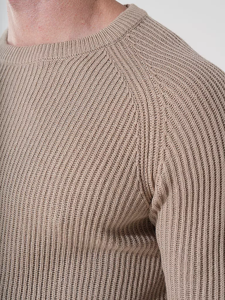 JACK & JONES | Pullover JJPANNEL | Beige