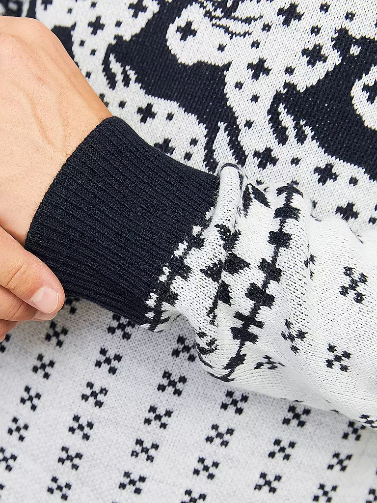 JACK & JONES | Pullover JJXMAS GABRIEL | Azul oscuro