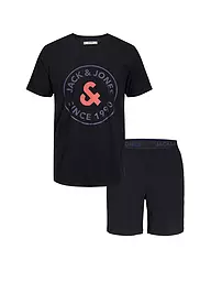 JACK & JONES | Set de camiseta y pantalones cortos JACAARON | Negro