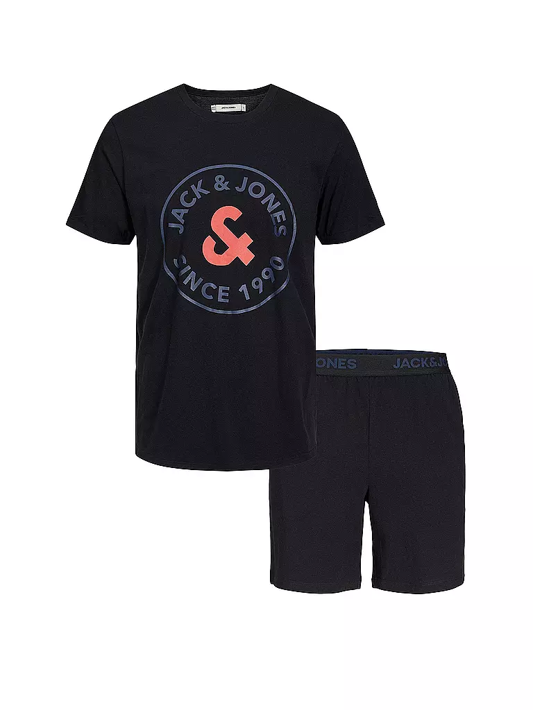 JACK & JONES | Set de camiseta y pantalones cortos JACAARON | Negro