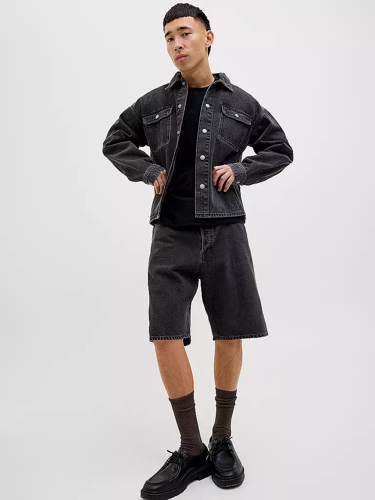JACK & JONES | Shorts BAGGY Fit JJIALEX | Negro