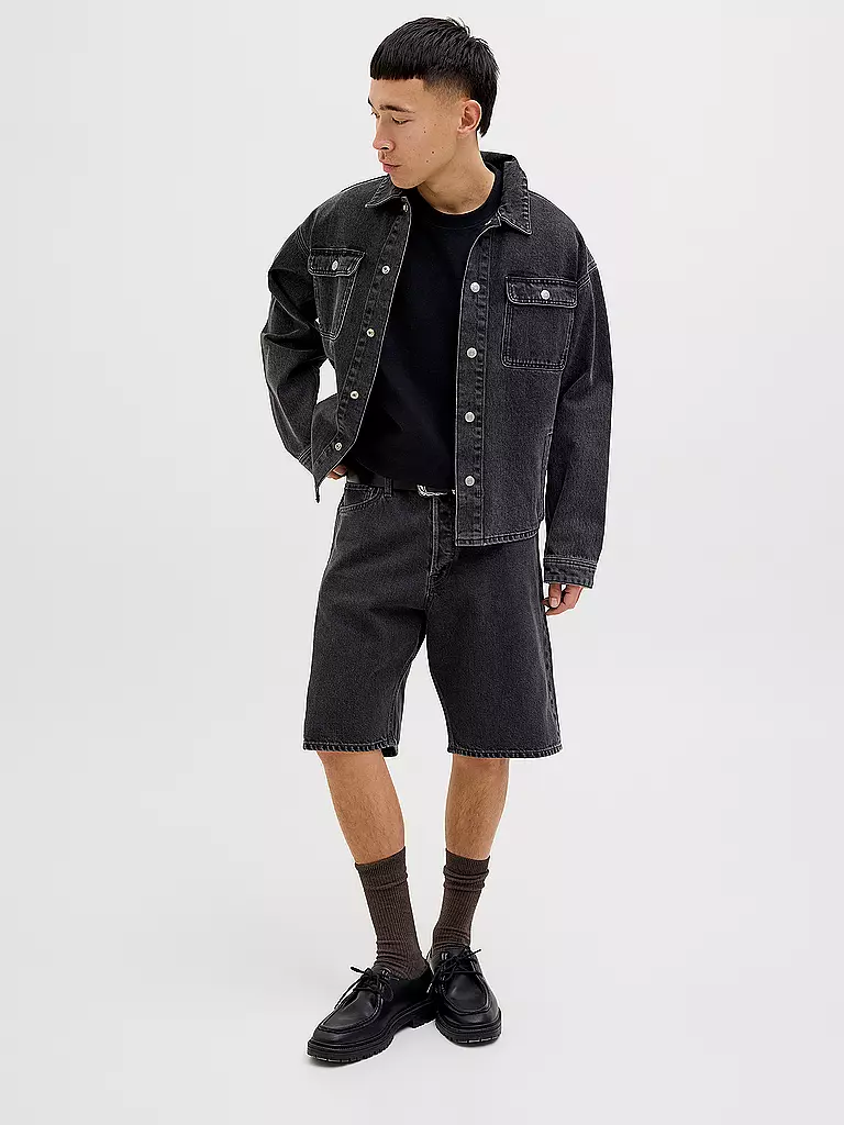 JACK & JONES | Shorts BAGGY Fit JJIALEX | Negro