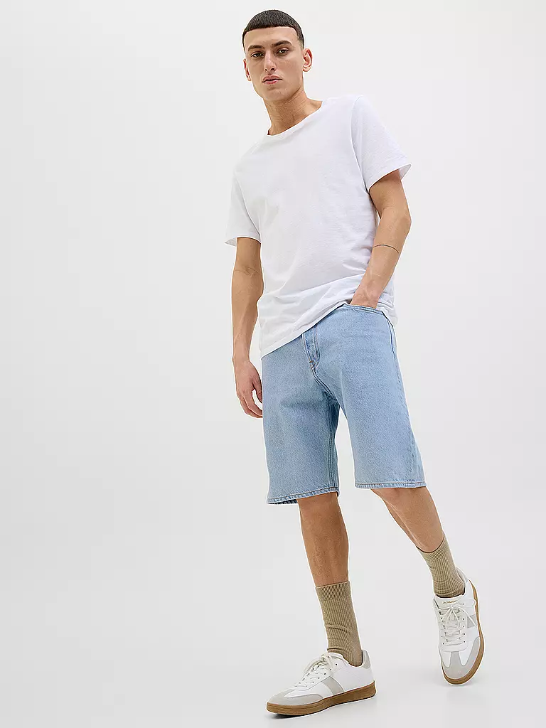 JACK & JONES | Shorts BAGGY Fit JJIALEX | Azul claro