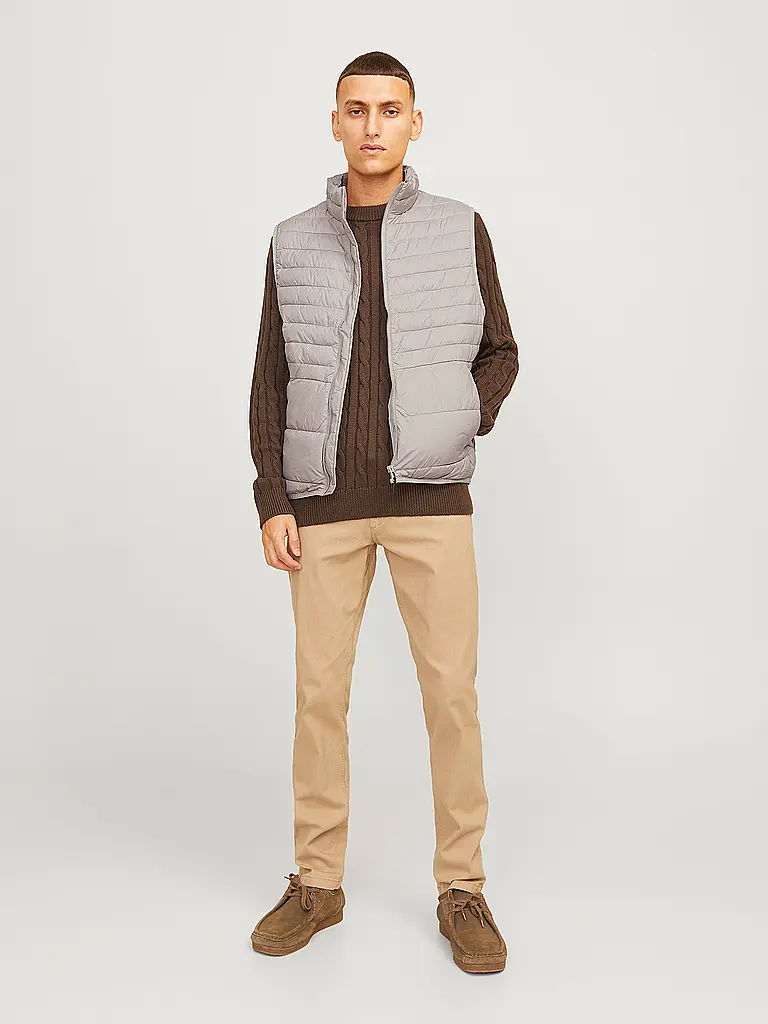 JACK & JONES | Steppgilet JJESTATE | Crema