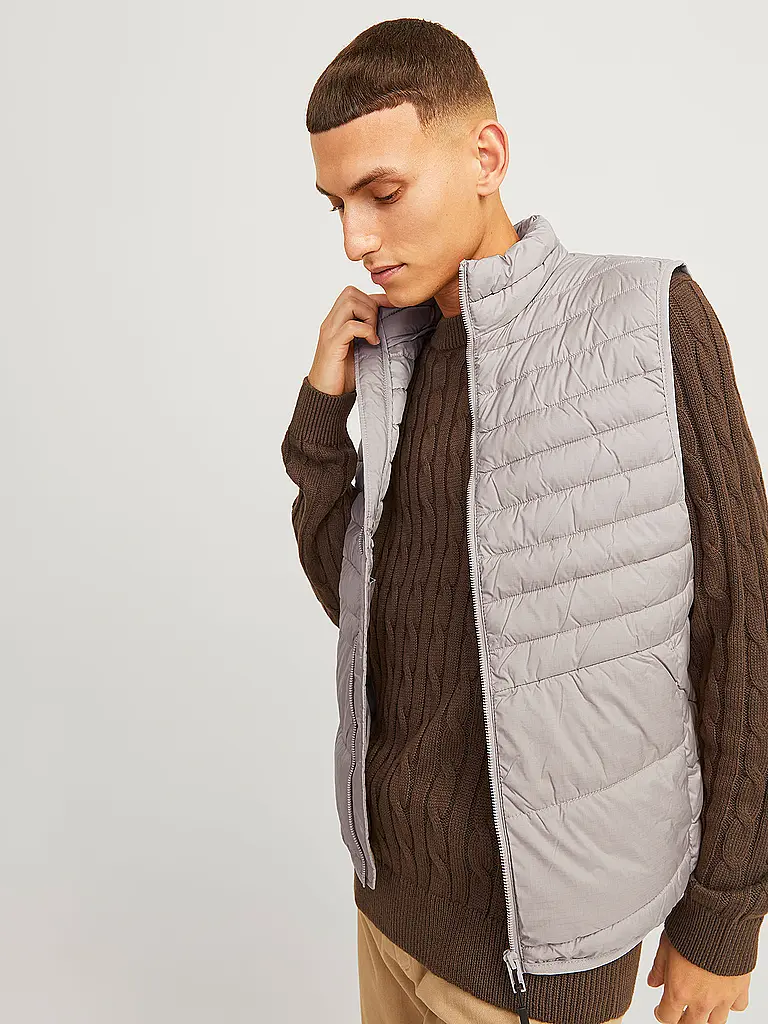 JACK & JONES | Steppgilet JJESTATE | Crema