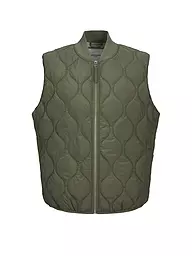 JACK & JONES | Steppgilet JJKODA | Oliva