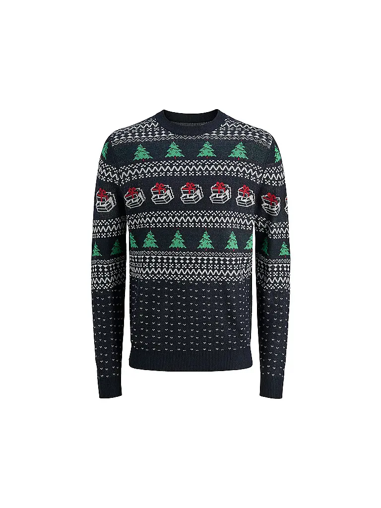 JACK & JONES | Suéter para niño JJXMAS | Azul oscuro