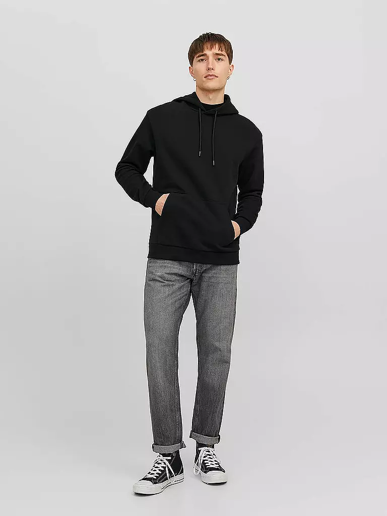 JACK & JONES | Sudadera con capucha - Hoodie JJEBRADLEY | Negro