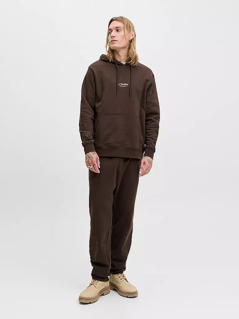 JACK & JONES | Sudadera con capucha - Hoodie JJESOHO | Marrón