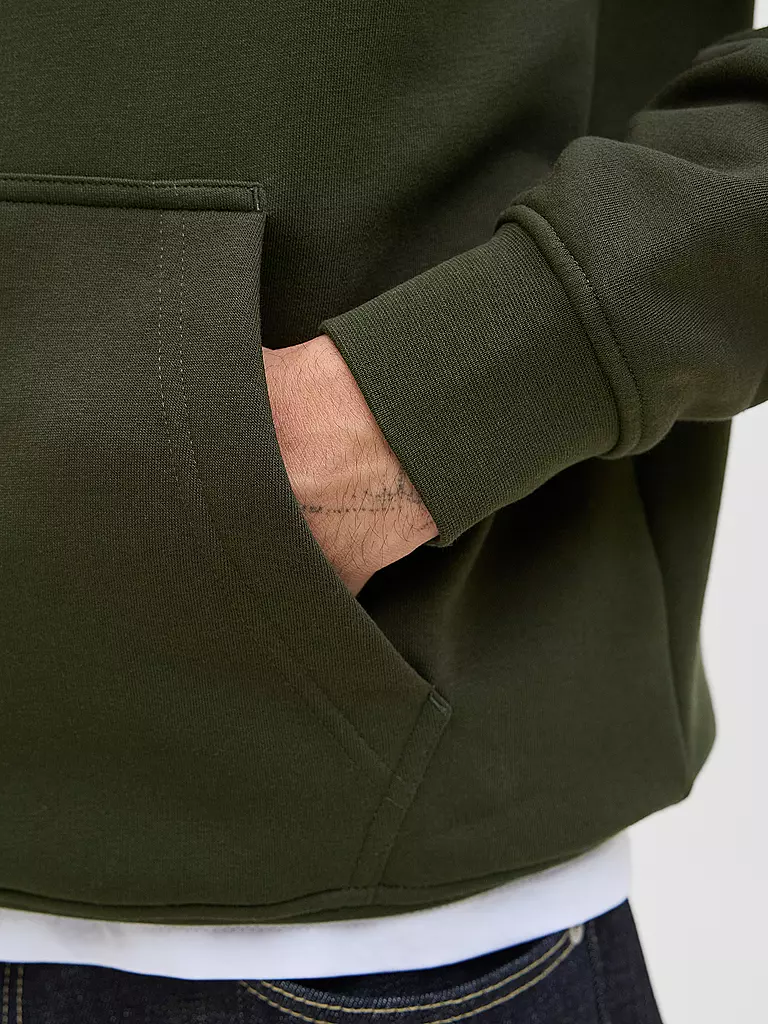 JACK & JONES | Sudadera con capucha - Hoodie JJESOHO | Oliva