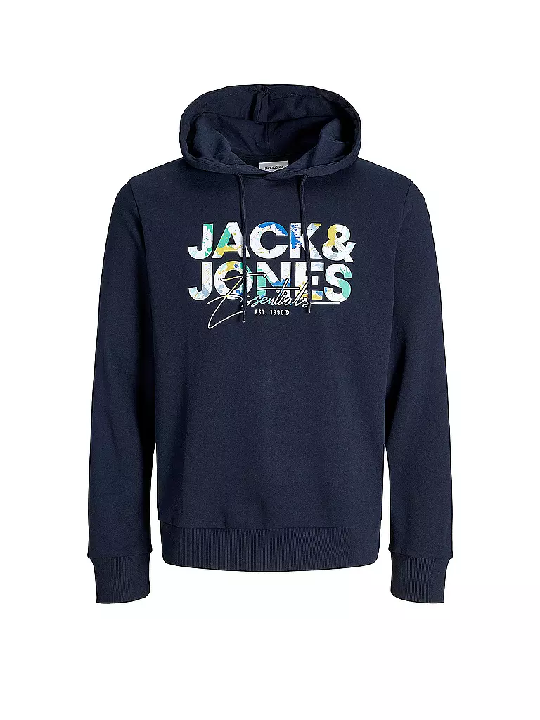 JACK & JONES | Sudadera con capucha - Hoodie JJGEPLAS | Azul oscuro