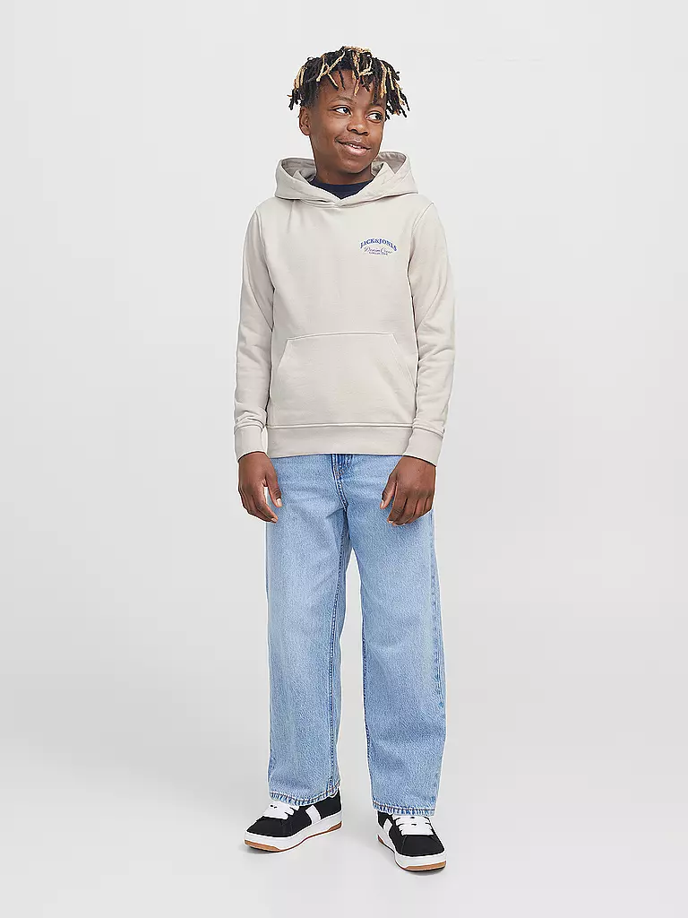 JACK & JONES | Sudadera con capucha para niño - Hoodie JJEBRANDES | Beige