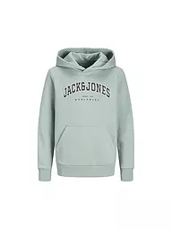 JACK & JONES | Sudadera con capucha para niño - Hoodie JJECALEB | Verde claro