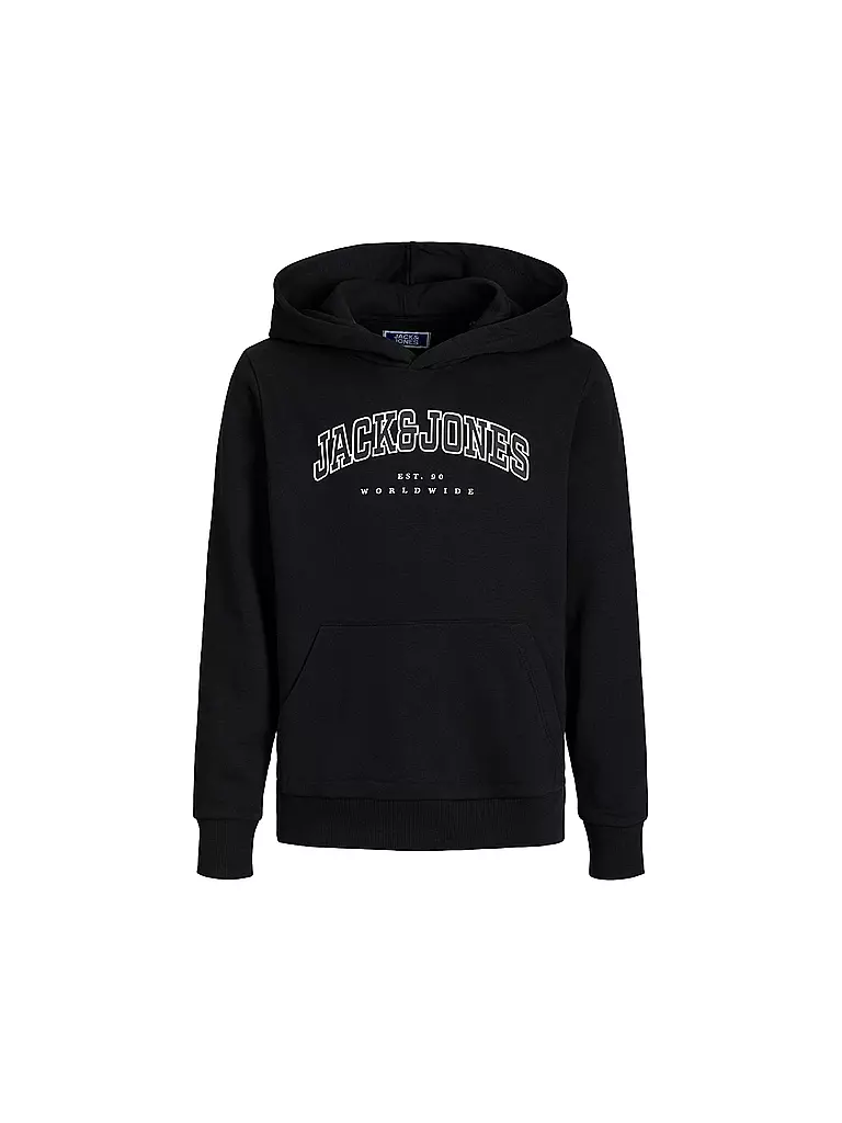 JACK & JONES | Sudadera con capucha para niño - Hoodie JJECALEB | Negro