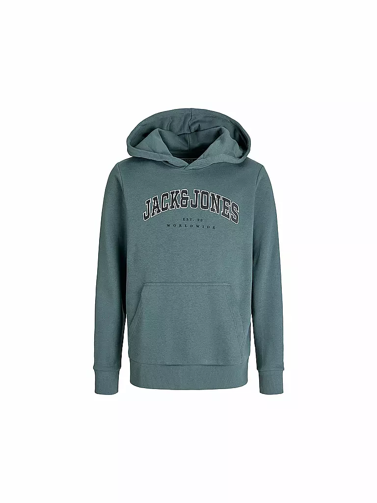 JACK & JONES | Sudadera con capucha para niño - Hoodie JJECALEB | Azul
