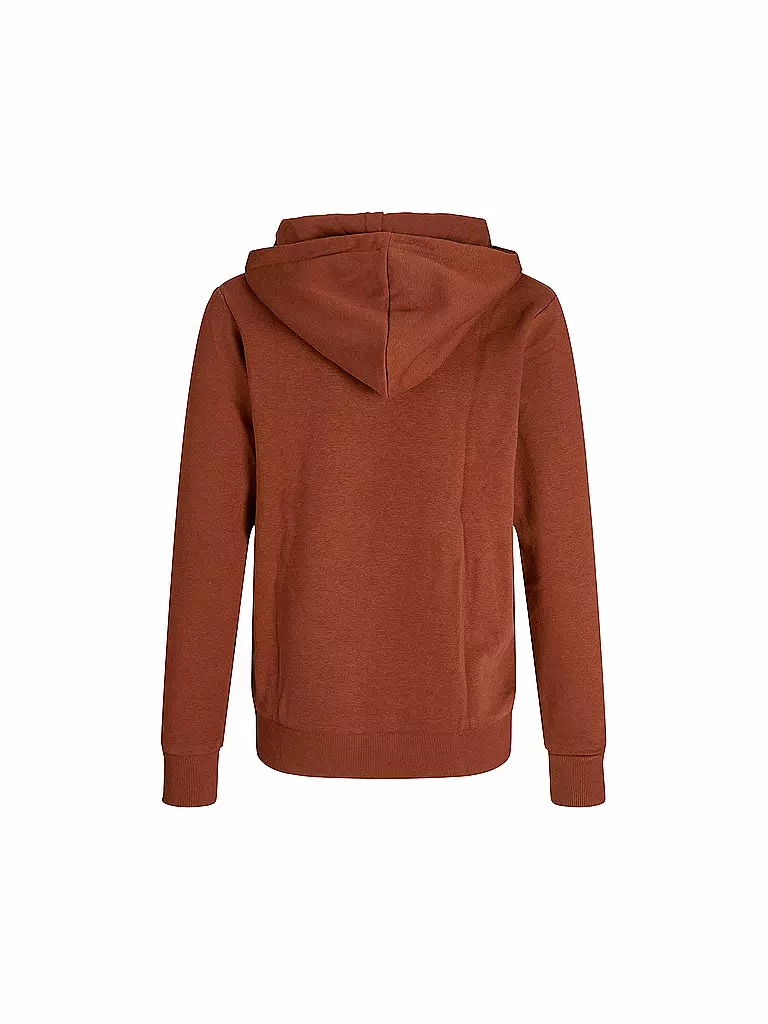 JACK & JONES | Sudadera con capucha para niño - Hoodie JJECALEB | Rojo oscuro