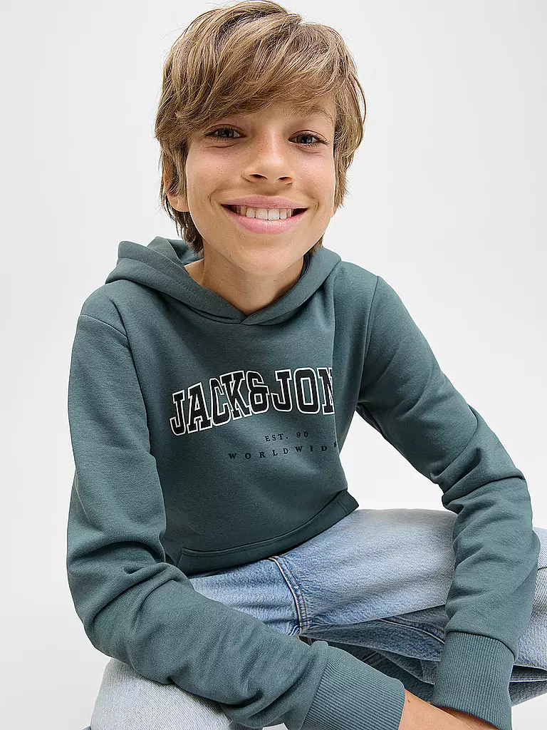 JACK & JONES | Sudadera con capucha para niño - Hoodie JJECALEB | 