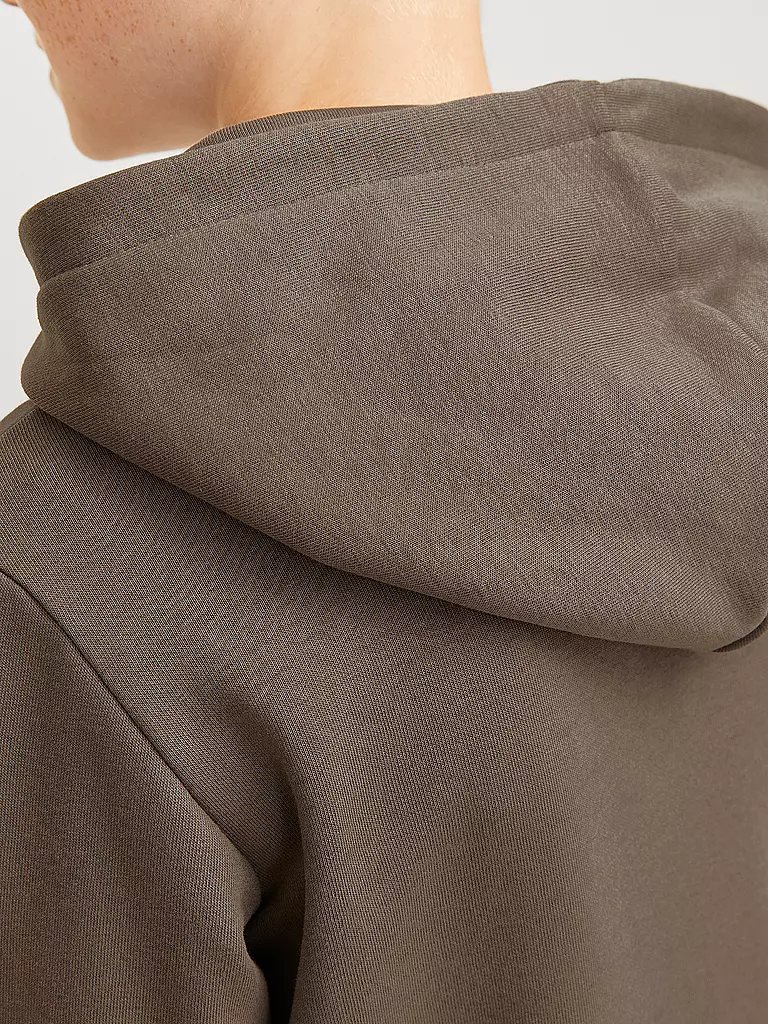 JACK & JONES | Sudadera con capucha para niño - Hoodie JJECALEB | Marrón