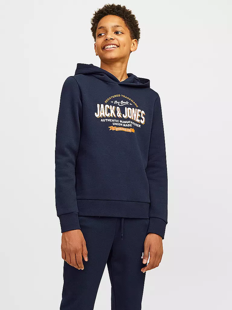 JACK & JONES | Sudadera con capucha para niño - Hoodie JJELOGO | 