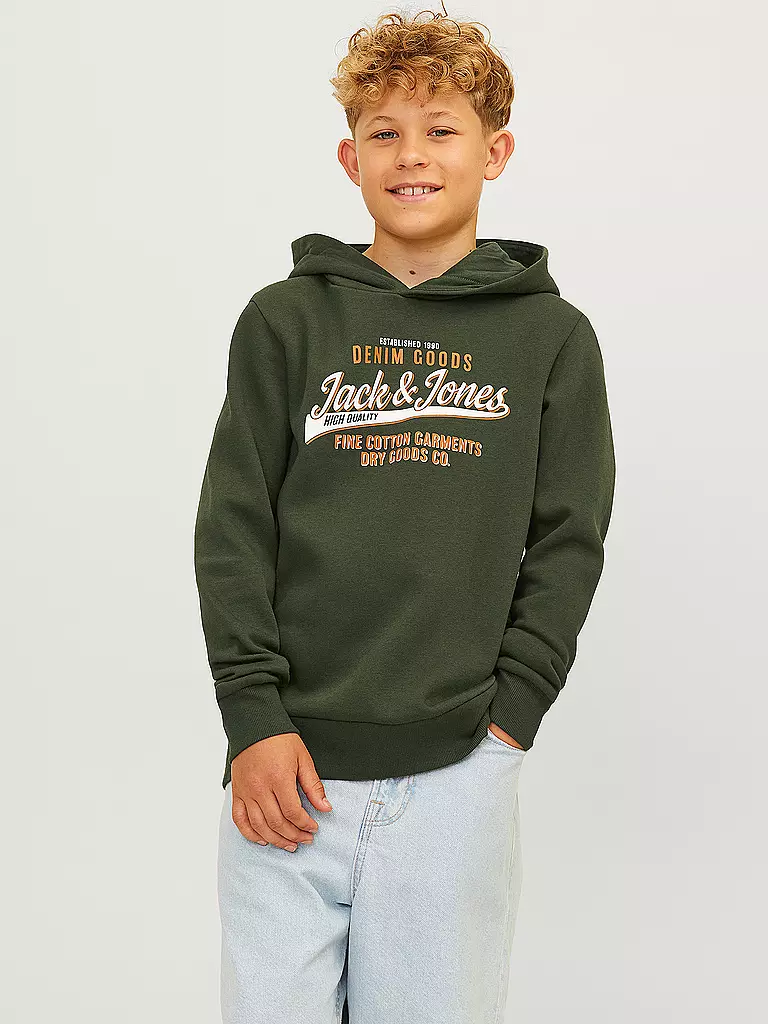 JACK & JONES | Sudadera con capucha para niño - Hoodie JJELOGO | 