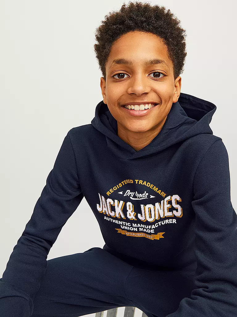 JACK & JONES | Sudadera con capucha para niño - Hoodie JJELOGO | 