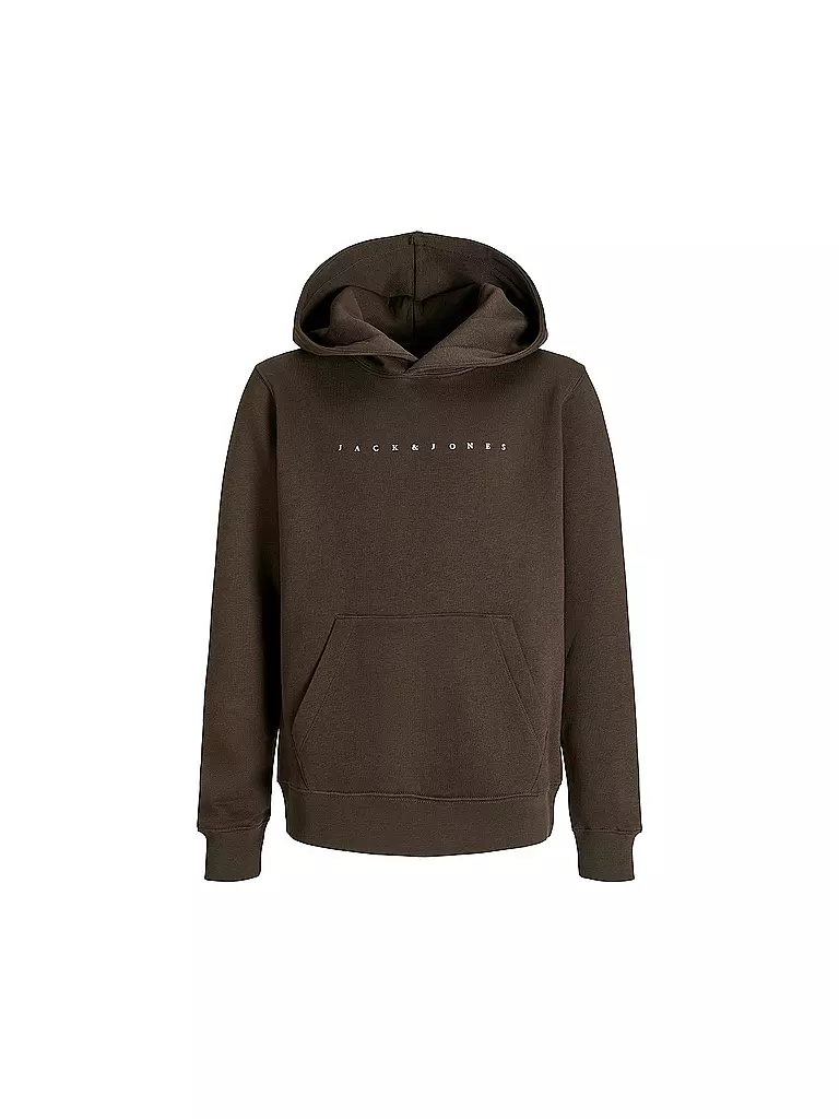 JACK & JONES | Sudadera con capucha para niño - Hoodie JJESTAR JJ | Marrón