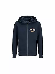 JACK & JONES | Sudadera con capucha para niño JJELOGO | Azul oscuro