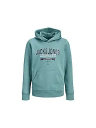 JACK & JONES | Sudadera con capucha para niño JJELOGO | Verde claro