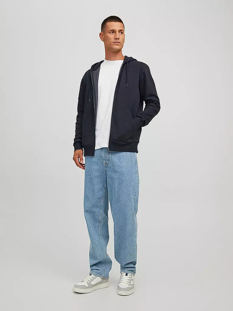 JACK & JONES | Sudadera con capucha y cremallera JJESTAR | Negro