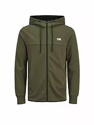 JACK & JONES | Sudadera con cremallera JCOAIR | Oliva
