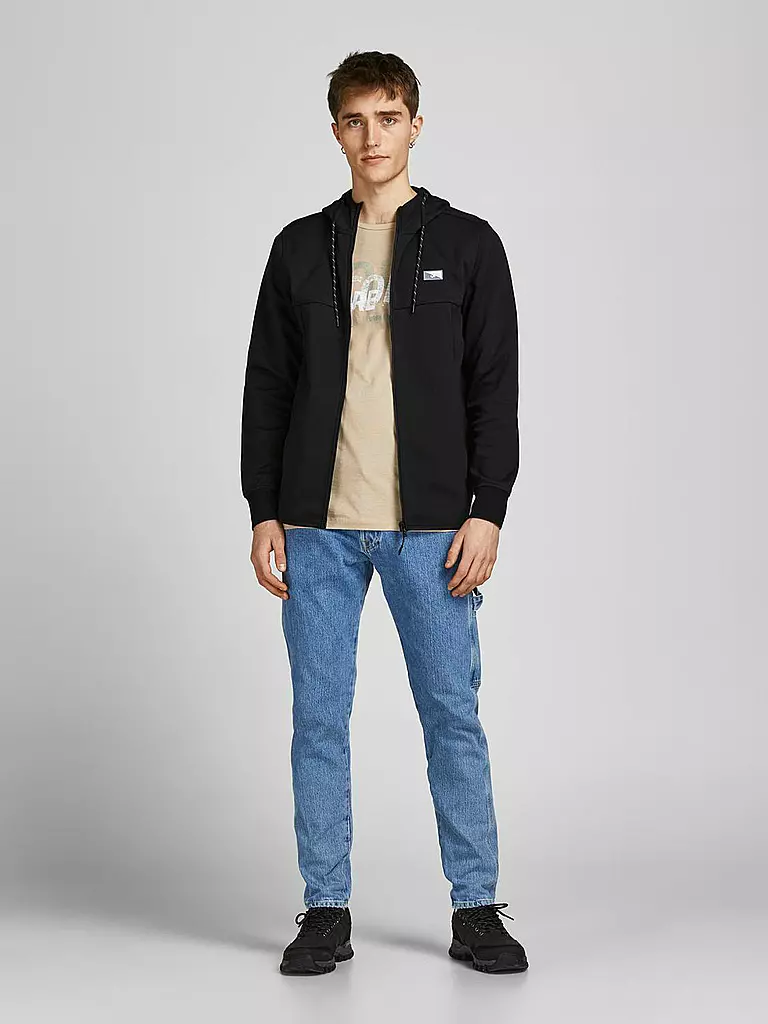 JACK & JONES | Sudadera con cremallera JCOAIR | Negro