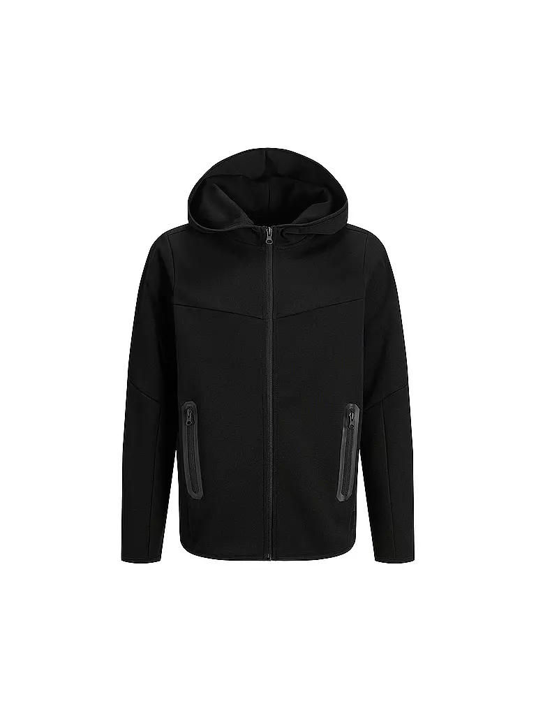 JACK & JONES | Sudadera con cremallera para niño JCOFUSION | Negro