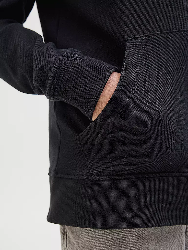 JACK & JONES | Sudadera con cremallera para niño JJBEAU | Negro