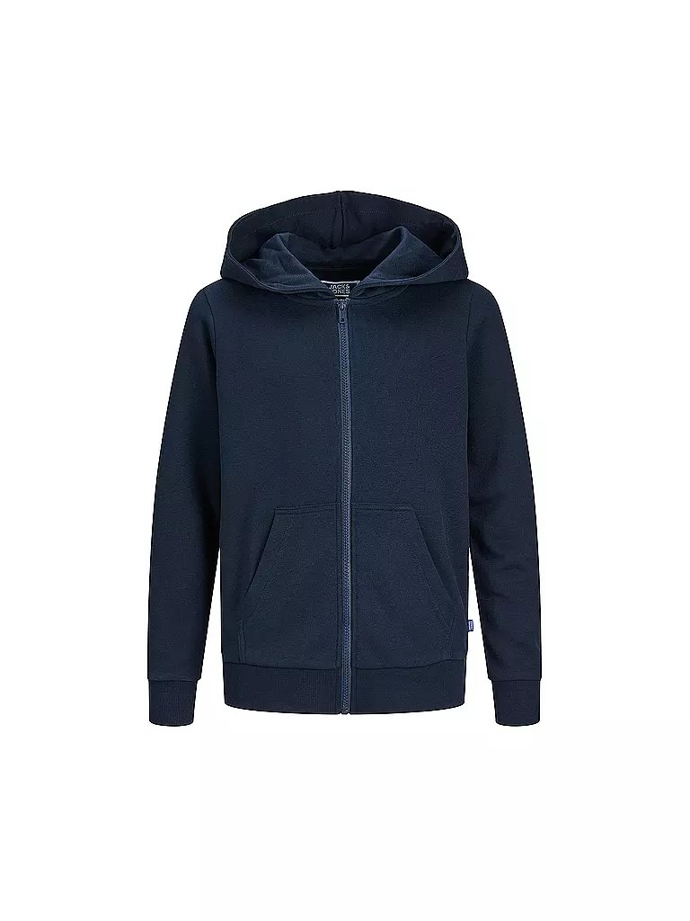 JACK & JONES | Sudadera con cremallera para niño JJEBRADLEY | Azul oscuro