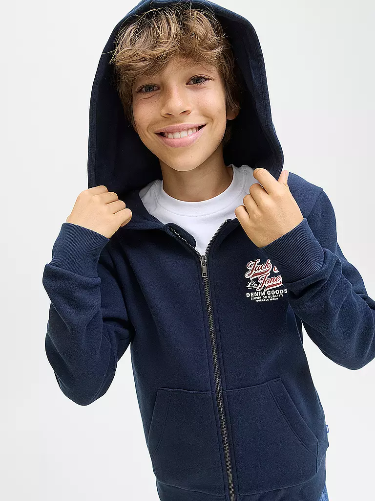 JACK & JONES | Sudadera con cremallera para niño JJELOGO | 