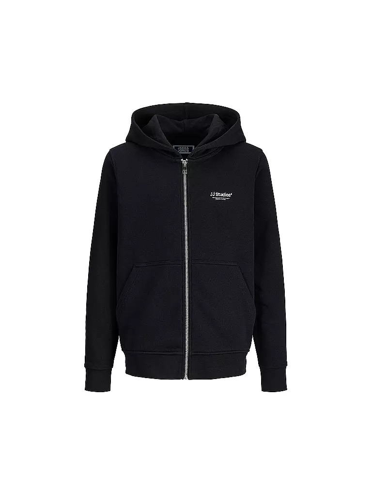 JACK & JONES | Sudadera con cremallera para niño JJESOHO | Negro