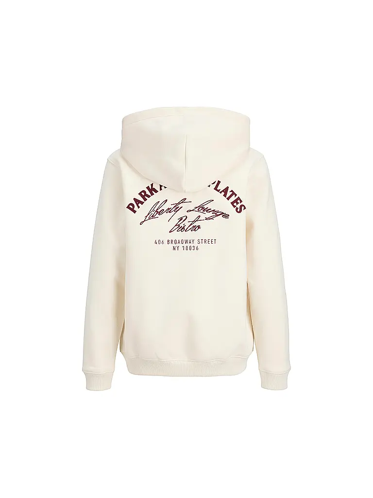 JACK & JONES | Sudadera con cremallera para niño JORBEDFORD | Crema